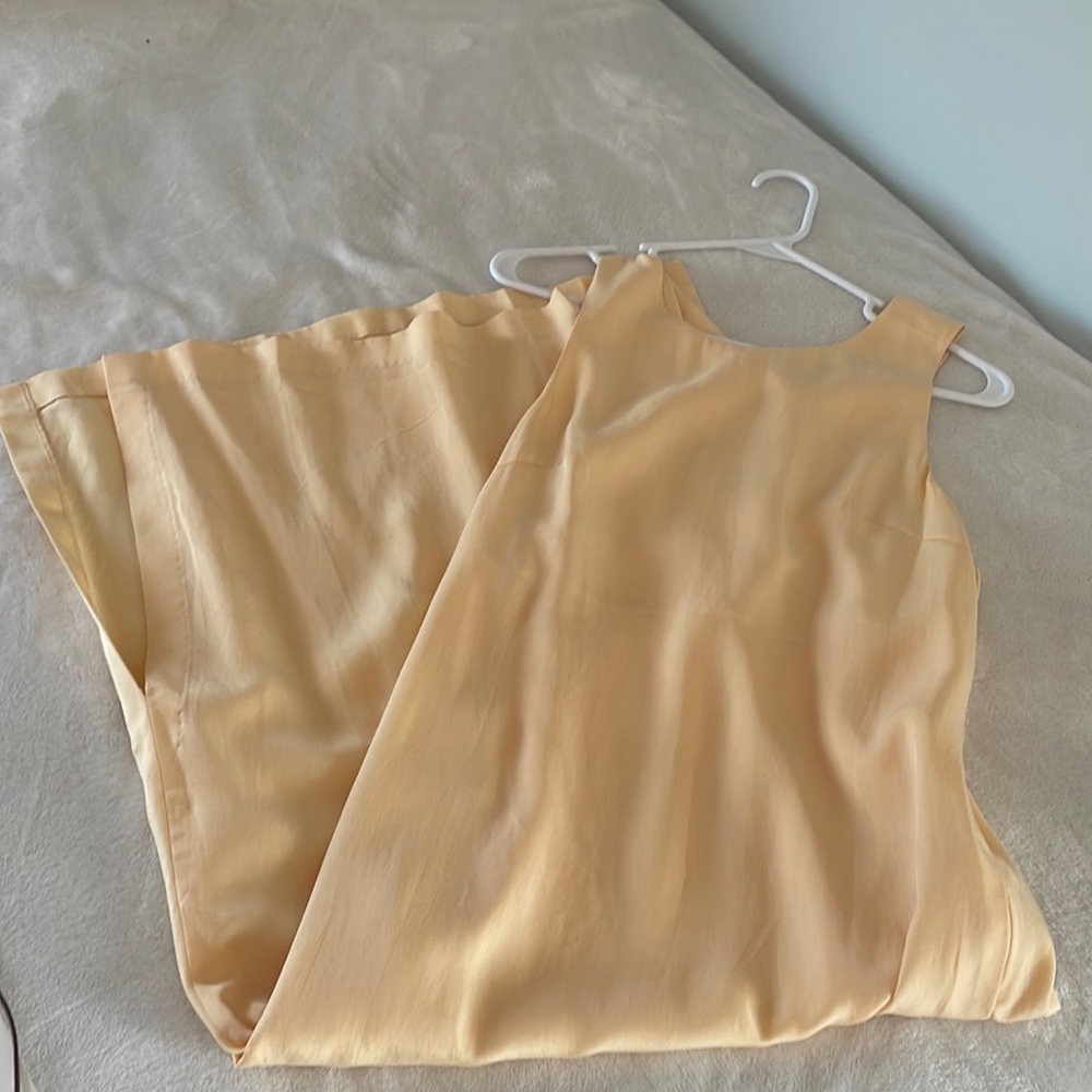 Yellow Ankle Dress